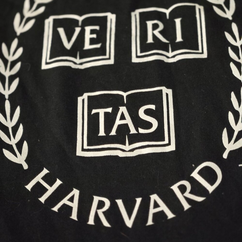 Harvard Brand New Short Sleeve Navy T Shirt Never Worn